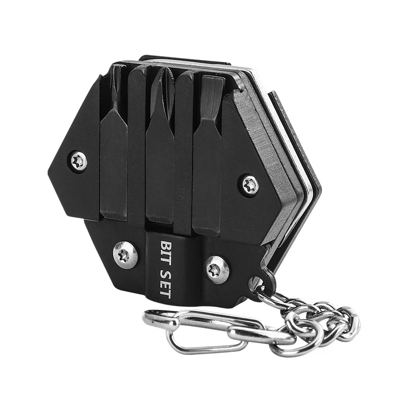 Fast Delivery Novelty 11 in 1 Custom LOGO Cord Cutter Coin Knife Outdoor Camping Metal Folding EDC Gadgets Multi Tool Keychain
