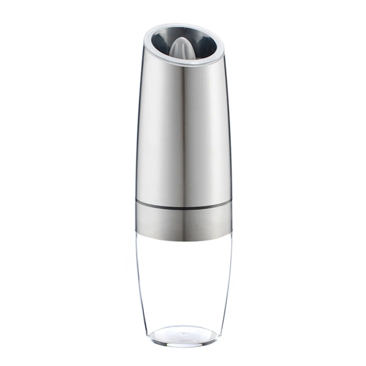 2024 Hot Factory Wholesale Electric Gravity stainless steel Salt Pepper Grinder Set for Spice Jar Black Pepper Mill Grinder
