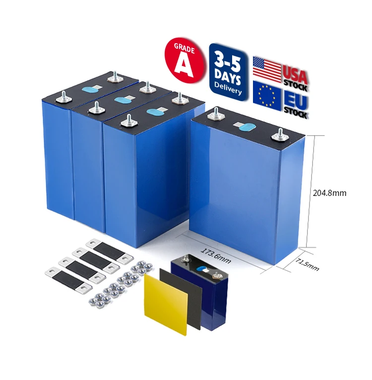 EU US Warehouse EV 3.2V 280Ah Prismatic Lifepo4 Life280k Grade A Lithium Iron Cell Batteries Phosphate Battery