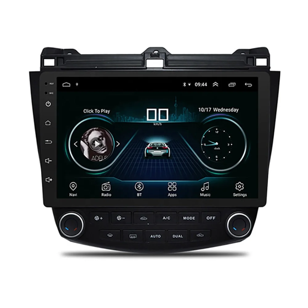  Hot sale Car DVD video multimedia player For Honda Accord 7 2003-2007 Multimedia Player 10.1