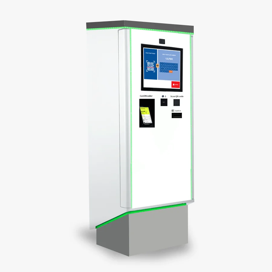 Health Parking Kiosk Coin Cash Bill Recycling Parking Payment Terminal Manufacturers