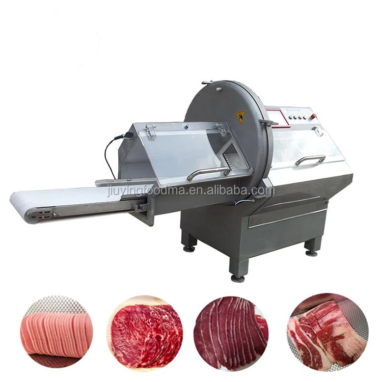 JY-25K промышленный бекон ветчина мяса говядины резки рыбы Slicer автомат