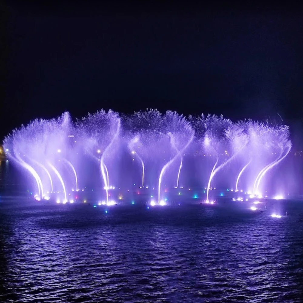 Factory Supplying Musical Dancing Water Fountain With Led Light Musical Water Fountain Show