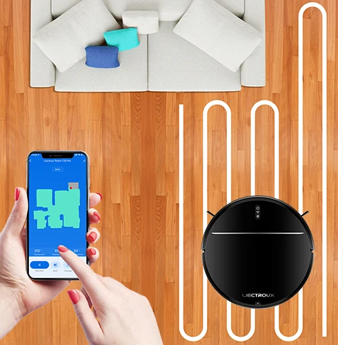 Wholesale M7S Pro Vacuum Cleaner Robot Smart Gyroscope Navigation