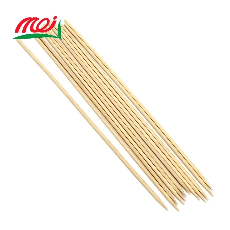 Chinese Bbq Grill Eco-friendly Barbeque Disposable round 40cm Beef Bamboo Stick
