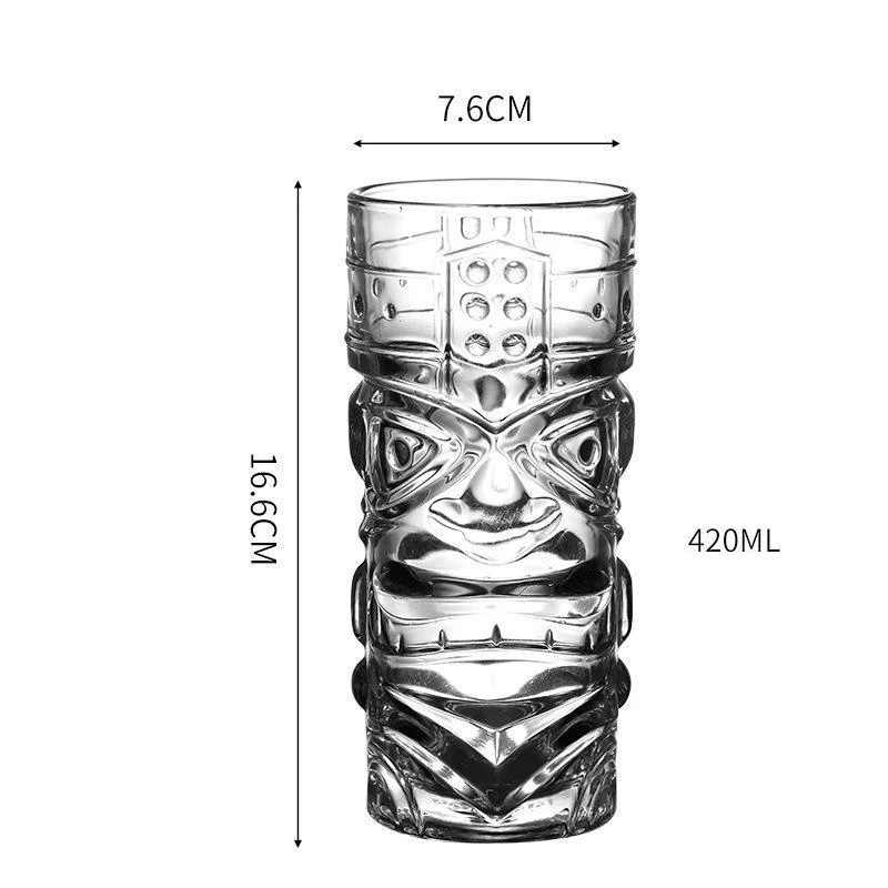 Irregular Water Mugs Beer Glasses Cup Tiki Juice Cup tiki cocktail glass cups