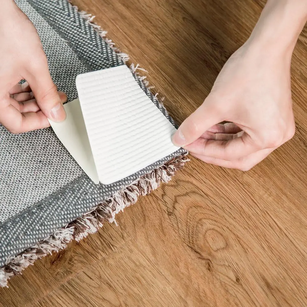 Rug Pad Gripper, Washable Grippers for Rug, Vacuum TECH- New Materials to Non Slip Rug Pads for Hardwood Floors
