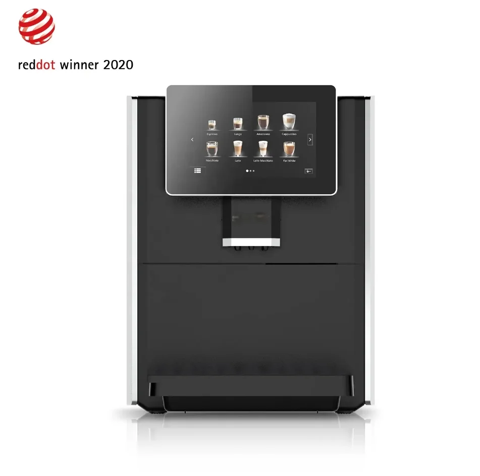 Custom Full Touch Colorful Visual Screen Electric Smart Fully Automatic Commercial Espresso Coffee Maker Machine