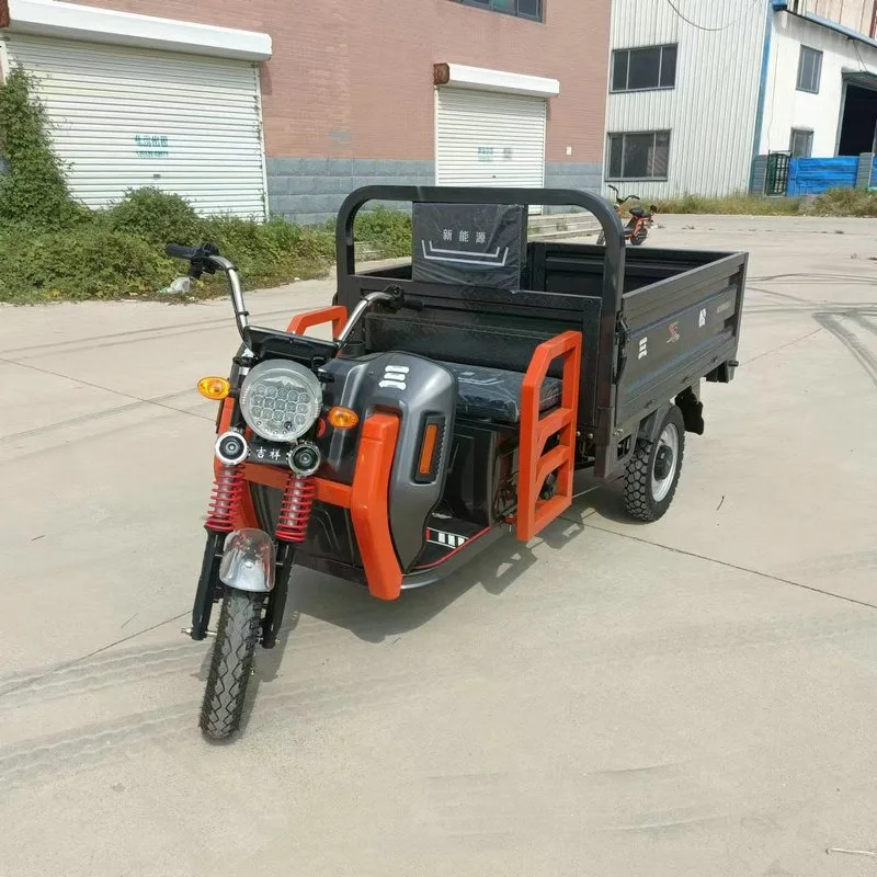Hot sale Electric Cargo Tricycle  Colors in stock electric tricycles 3 wheel electric cargo bike