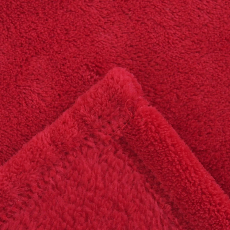 Wholesale comfortable 100% polyester solid coral fleece throw blanket