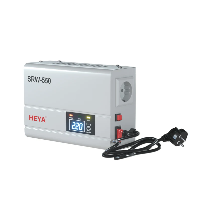 Wall Mounted 1000VA Single Phase 220VAC Digital Display Automatic Voltage Regulator Stabilizers