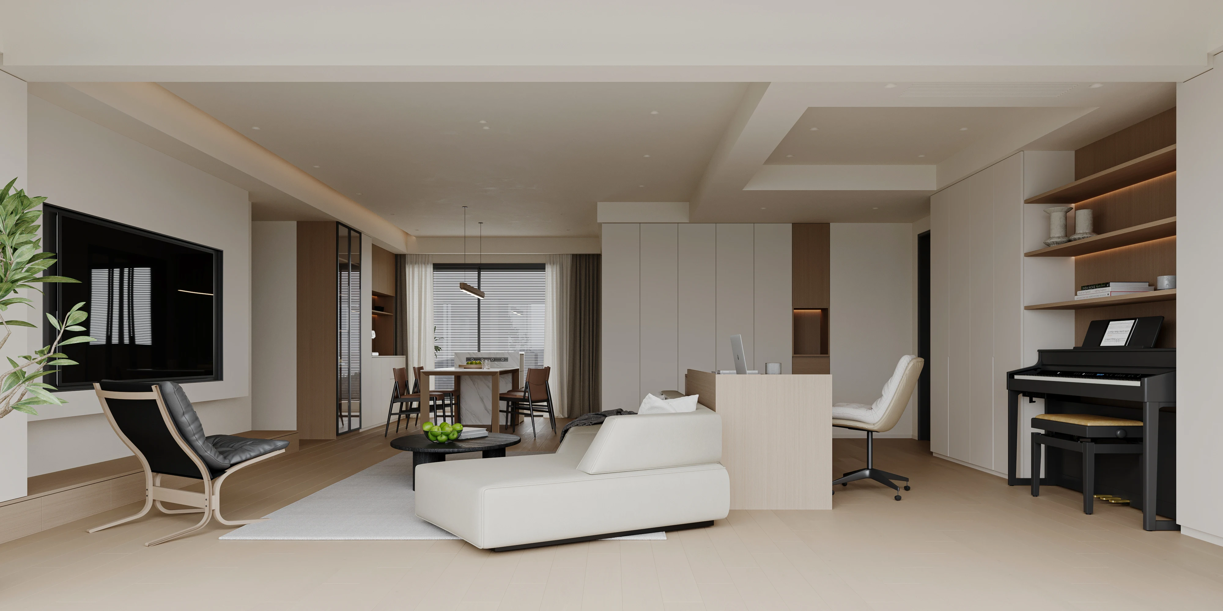 Modern Simple Style TV Cabinet Wooden Furniture Storage Living Room Bedroom Kitchen Dining Office Economically Priced MDF Panel