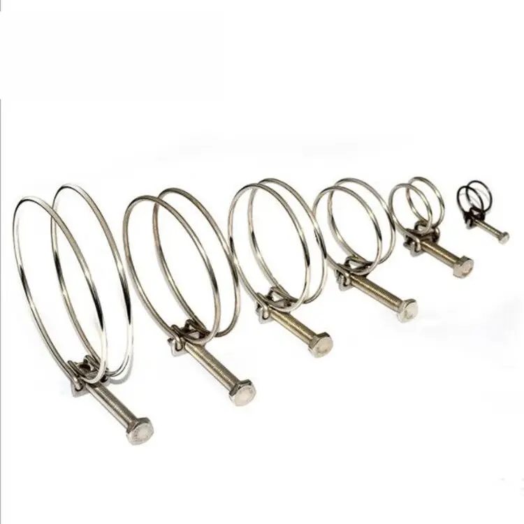  Пружинный стальной трубчатый зажим