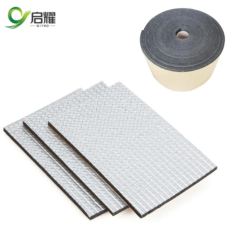 2023 Industrial Design Style Self-Adhesive Thermal Insulation Sheet Aluminum Foil Backed XPE Foam Construction Sound Insulation