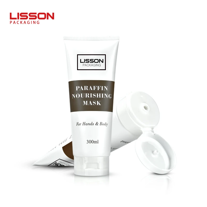 Cosmetic Round Shape ABL Empty Facial Cleanser Tube Hand Cream Face Wash Lotion Plastic Tube Packaging with Acrylic Cap