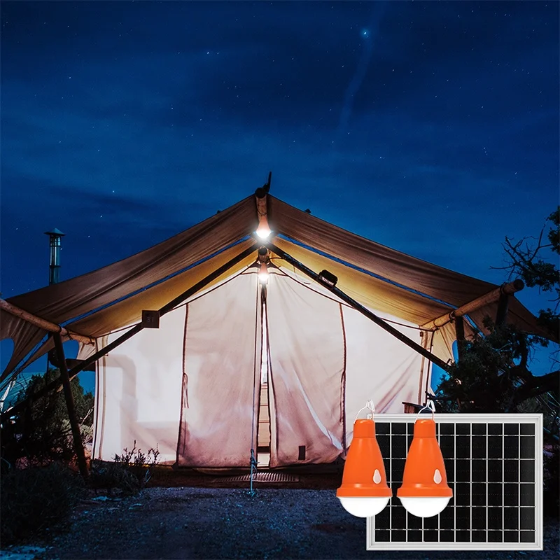 3.7v/2200mAh/18650 support for charging mobile phones led garden solar  light  bulbs