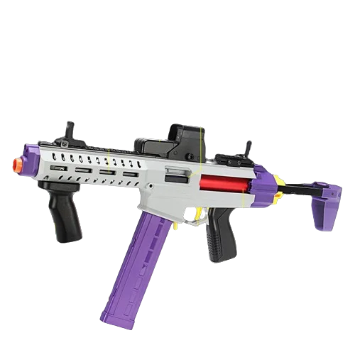 VP481 Nylon Alloy Adult Soft Bullet Gun Launcher Can Fire Toy Gun Boy Toy Submachine Gun Model