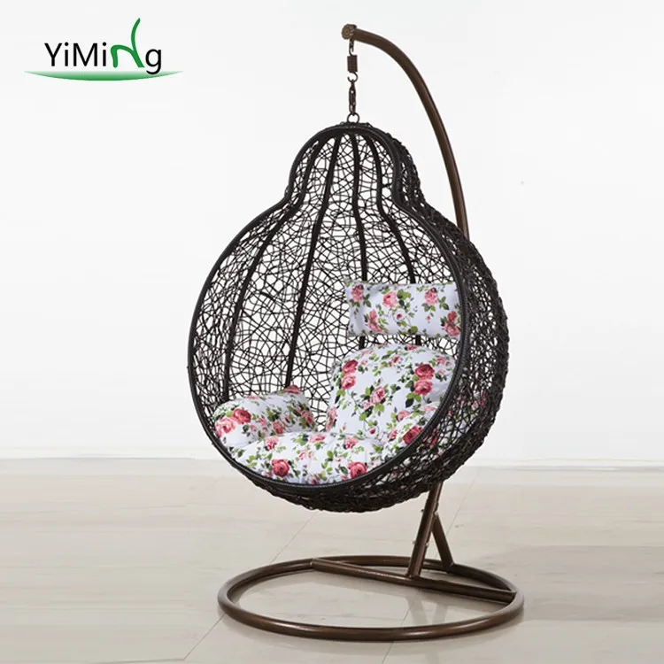 Synthetic Outdoor Furniture Wicker Rattan Hanging Chair