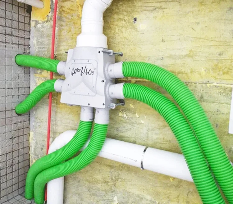 Jury duty PE plastic corrugated pipe PP flame retardant corrugated Conduit PA nylon pipe threading hose wire cable sheath pipe