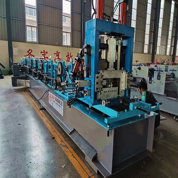 High performance C Z purlin machine C Z steel framing profile roll forming machine