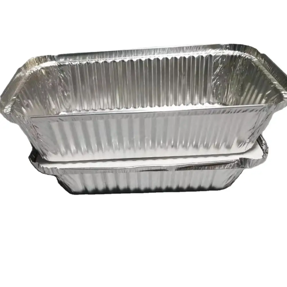 Контейнер из фольги для выпечки хлеба с крышкой, размер 22*11 см, No.6A, F2