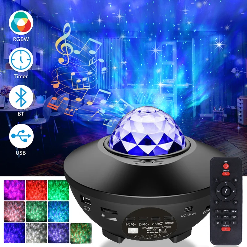 Night club Laser  projector lamp star sky projector led star gazing lamp