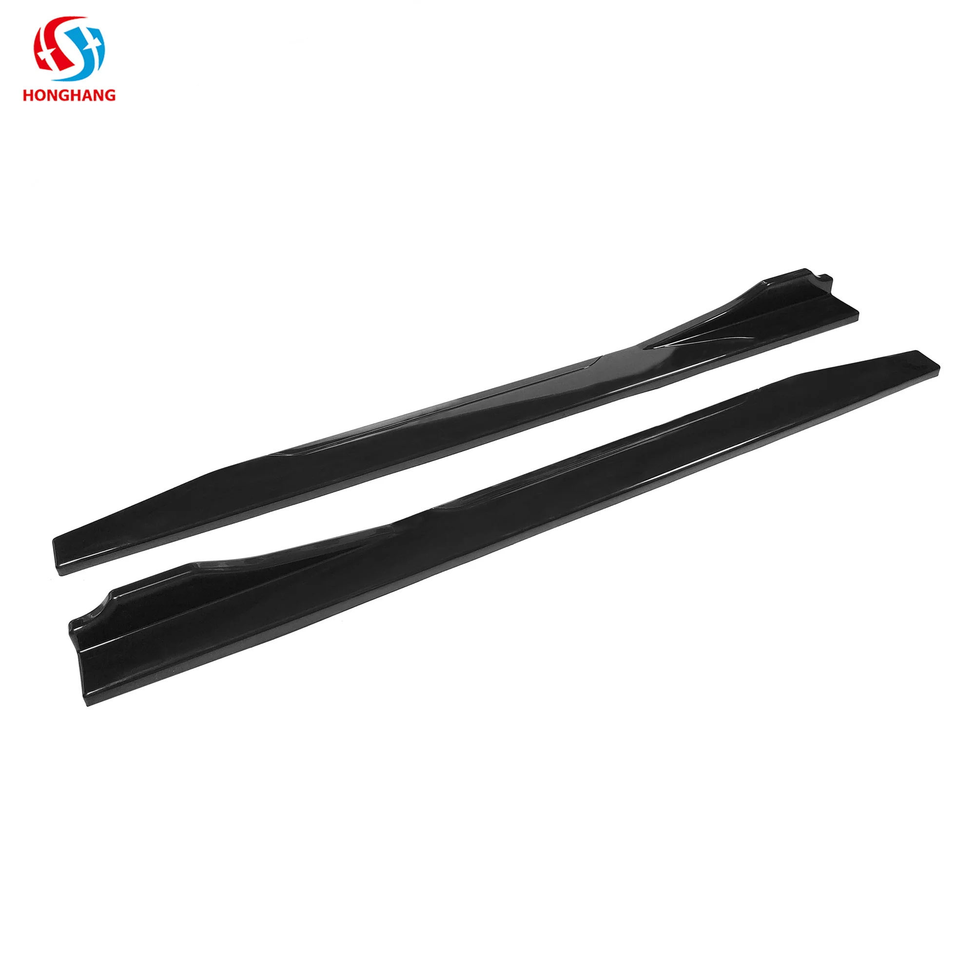 Honghang Manufacture Auto Spare Parts Body Protecter, New Style Univetsal Car Side Skirts Lip Spoiler For All Car Type E