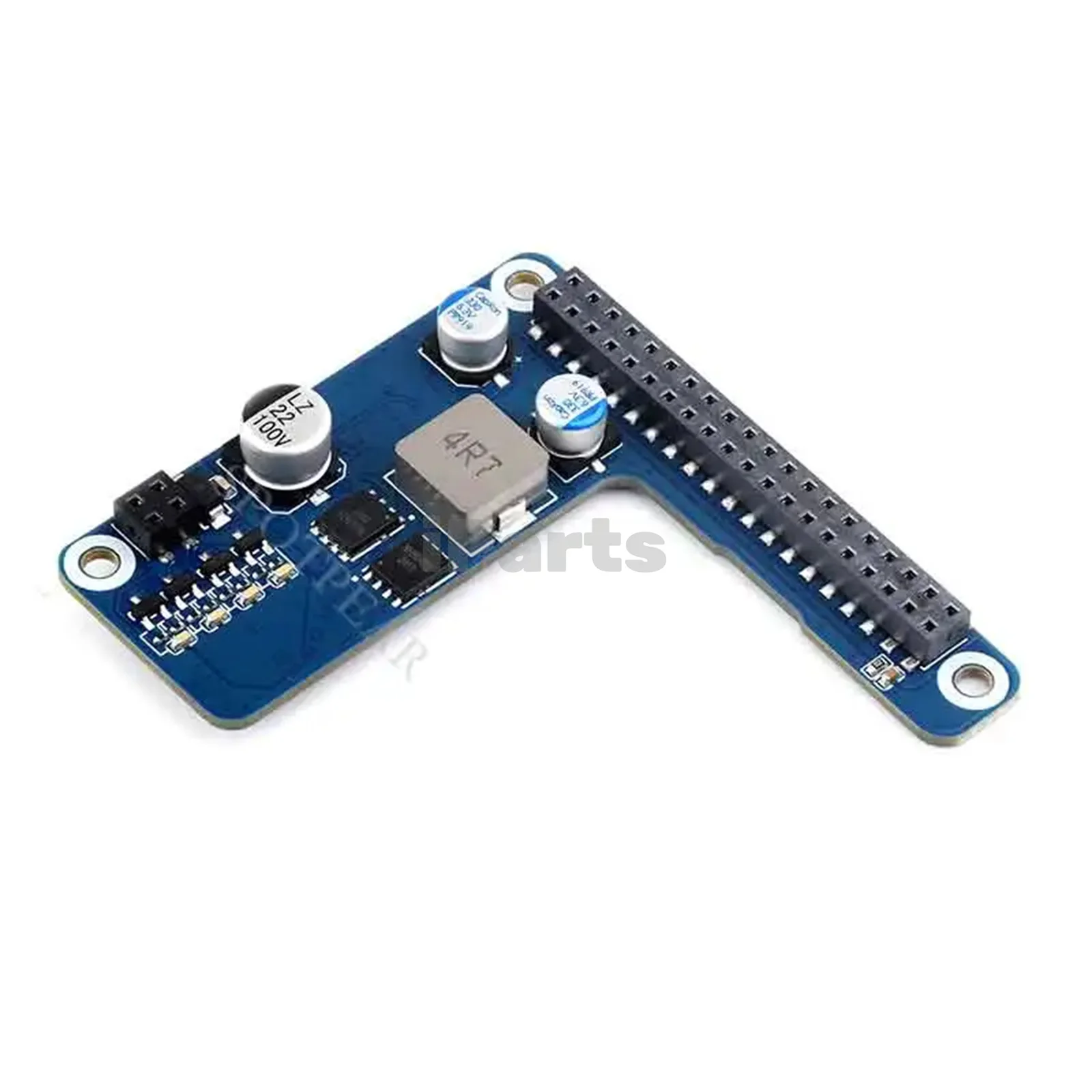 Плата расширения iParts PoE-HAT Raspberry Pi 5 Mini Power Over Ethernet RJ45
