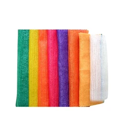 Cheap Price Yellow PE Raschel Mesh Bag For Potatoes Vegetables And Fruits Packing