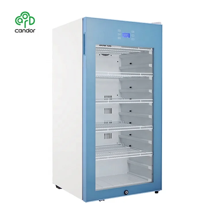 Factory custom 310 liter 2-48C low temp storing media, reagents medical refrigerator/medical fridge made in china