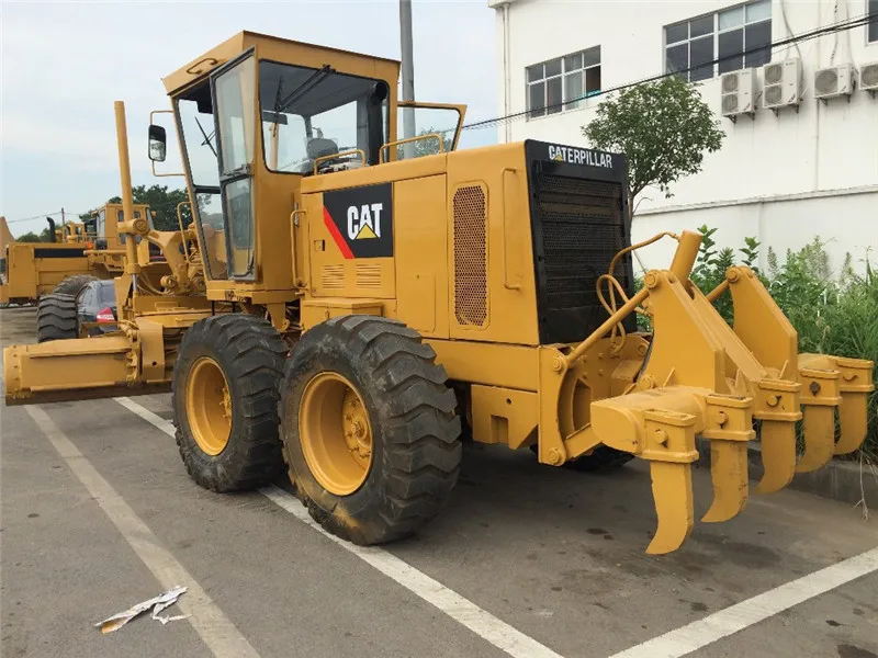 Used Motor Grader CAT 120H Construction Good Efficient Small Ripper Used Motor Graders
