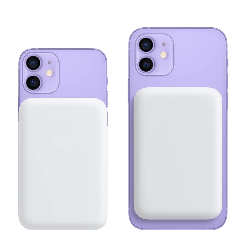 
 Портативный магнитный мини-внешний аккумулятор 5000 мАч для Iphone 12 12Pro Magsafing, магнитный беспроводной внешний аккумулятор  
