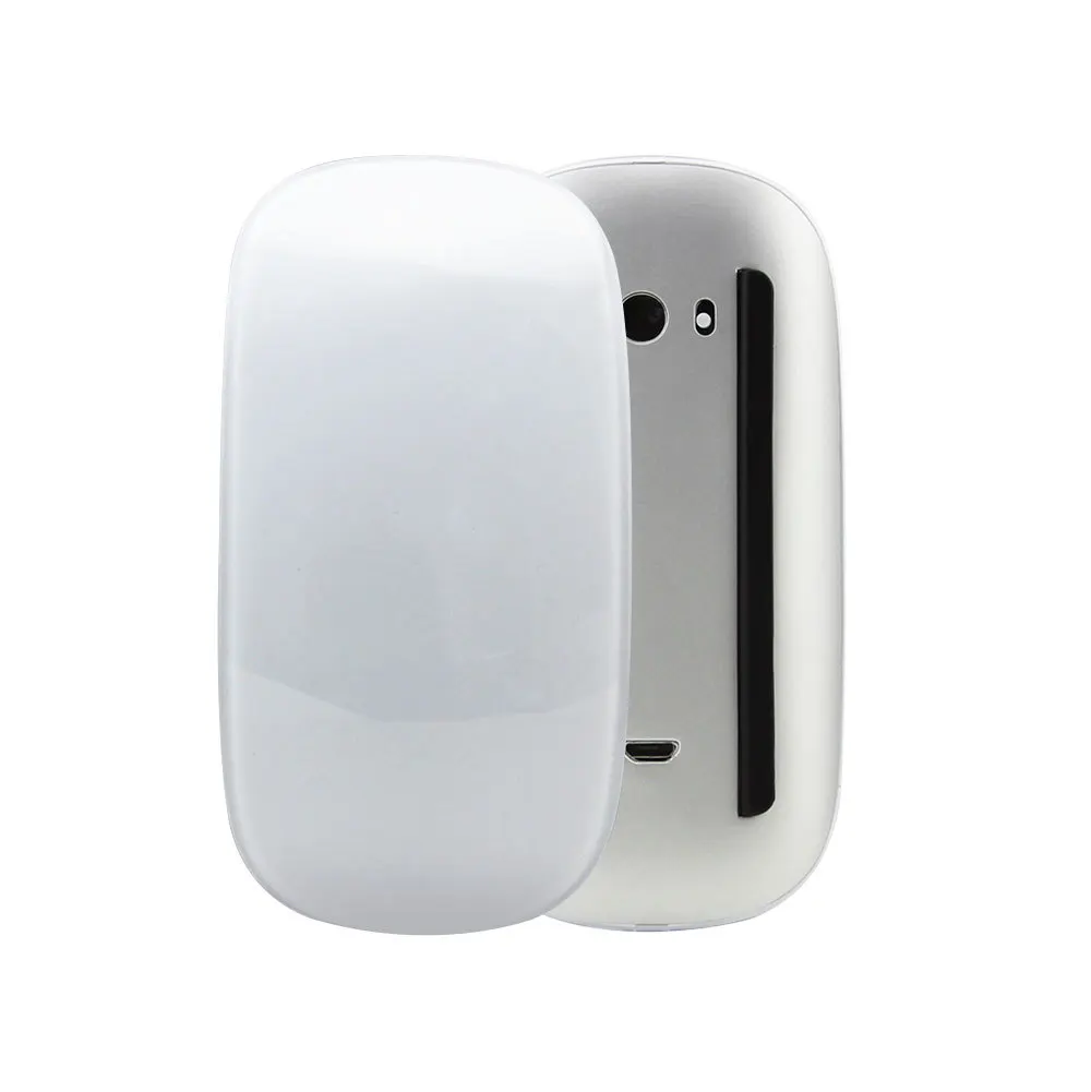 New Slim Computer PC Rechargeable Mouse BT Mini Portable Tablet Magic Finger Touch Wireless Mouse