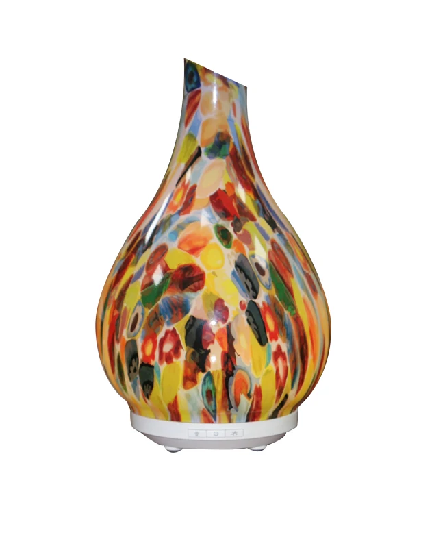 
2021 unique glass aromatherapy machines 120ml essential oil diffuser cool mist ultrasonic humidifier 