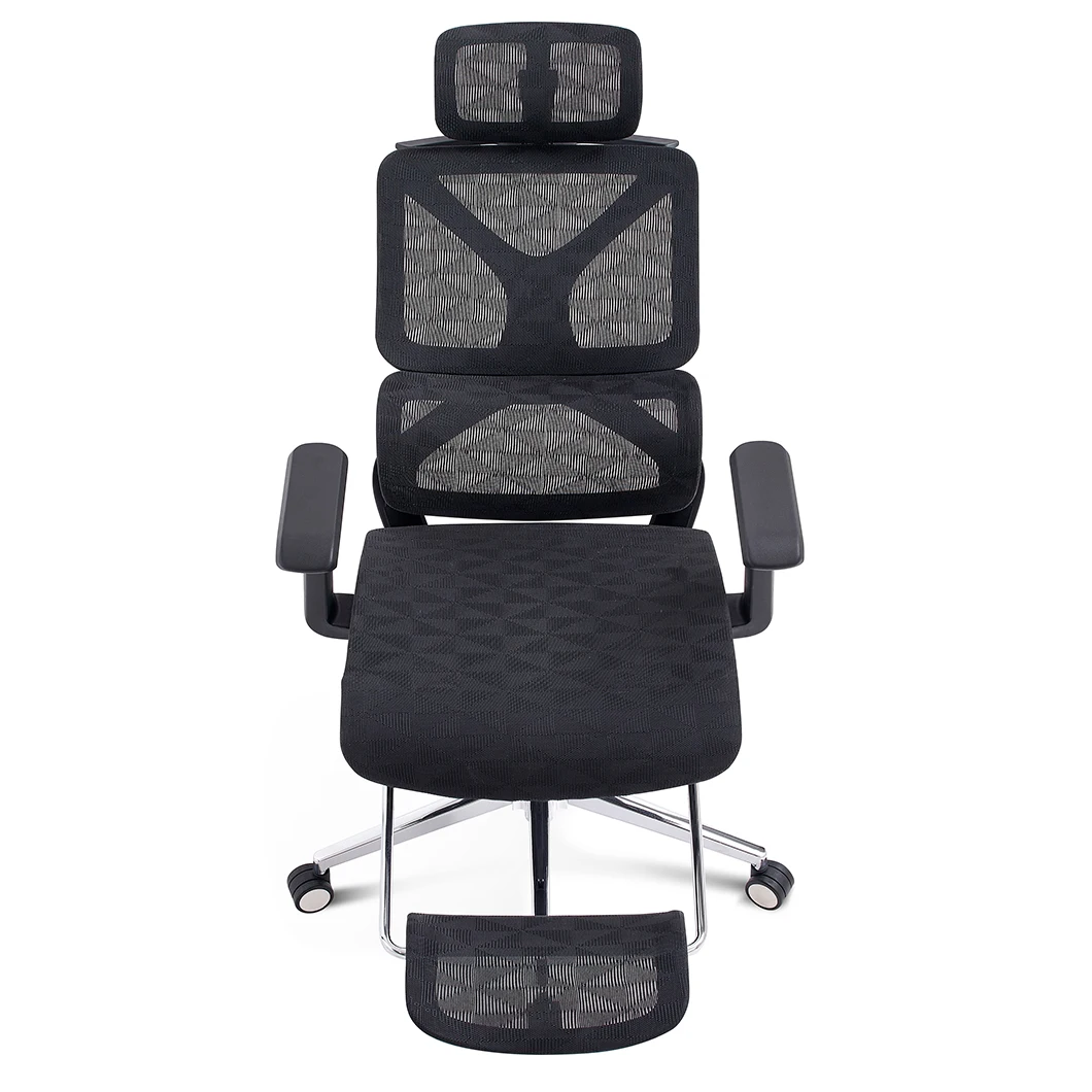 A161-B Hot sale amazon models mesh office chair with 3d armrest recliner office chair with footrest  lounge chair