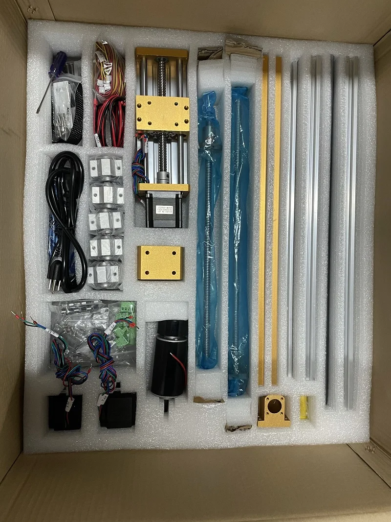 LUNYEE 3040 15W Laser Printer Engraving Machines Making Rubber Stamp 300W CNC Wood Router For Painted Metal