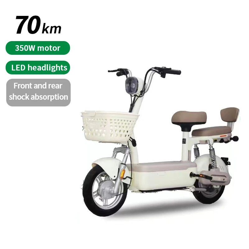 Long Range Electric Scooter 400w Eec Certification Motorcycle Lithium Battery Food Delivery