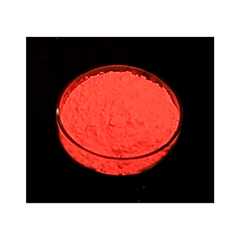 Uv Phosphor Anti-counterfeiting Pigment Phosphor Powder Paint Red UV fluorescent organic pigment