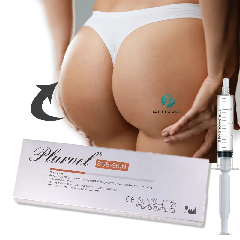 Plurvel body ha filler butt injectable hyauronic acid breast dermal filler gluthation injection for increase hip boob size