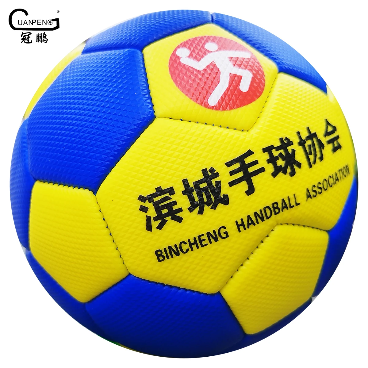 OEM / ODM High Quality Machine Stitched Official Size 1 2 3 Custom LOGO Soft PU Leather Handball Ball