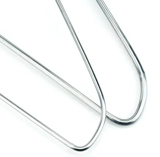Galvanized coat hanger laundry for simple non-slip used for storing and drying clothes