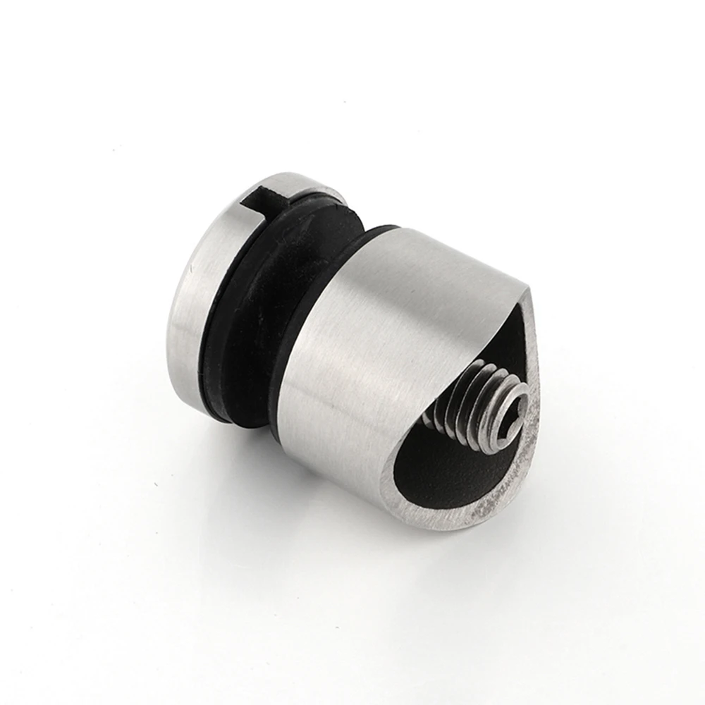 High Quality Heavy Duty Glass Balustrade Railing Side Mounted U Channel Spigot Indoor/Outdoor Stainless Steel Standoff