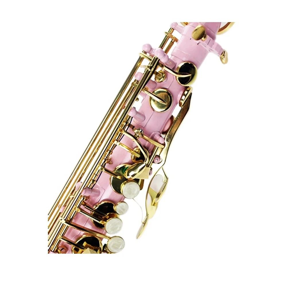 SEASOUND OEM High Quality Cheap Pink White Lacquer Alto Saxophone JYAS102DPWL