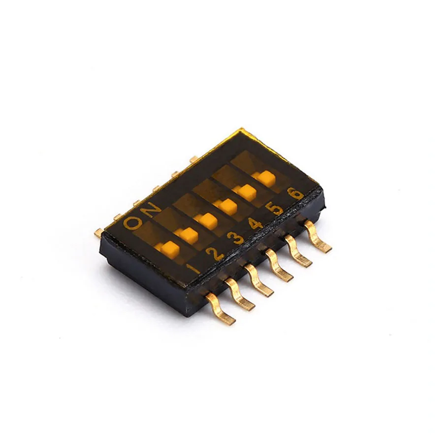  Низкий профиль Топ опечатанные SMD 1 27 мм 6 позиций