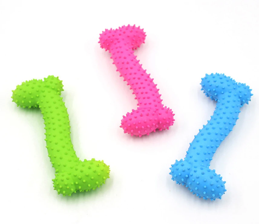 Жевательная игрушка для домашних животных, игрушка для собак из натурального каучука, жевательные кости для собак, жевательные игрушки для агрессивной жевательной машины