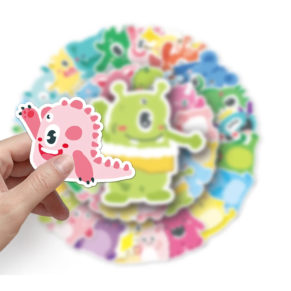 Personalized Logo Design Stickers Custom Adhesive Paper Vinyl Label Die Cut Anime Stickers