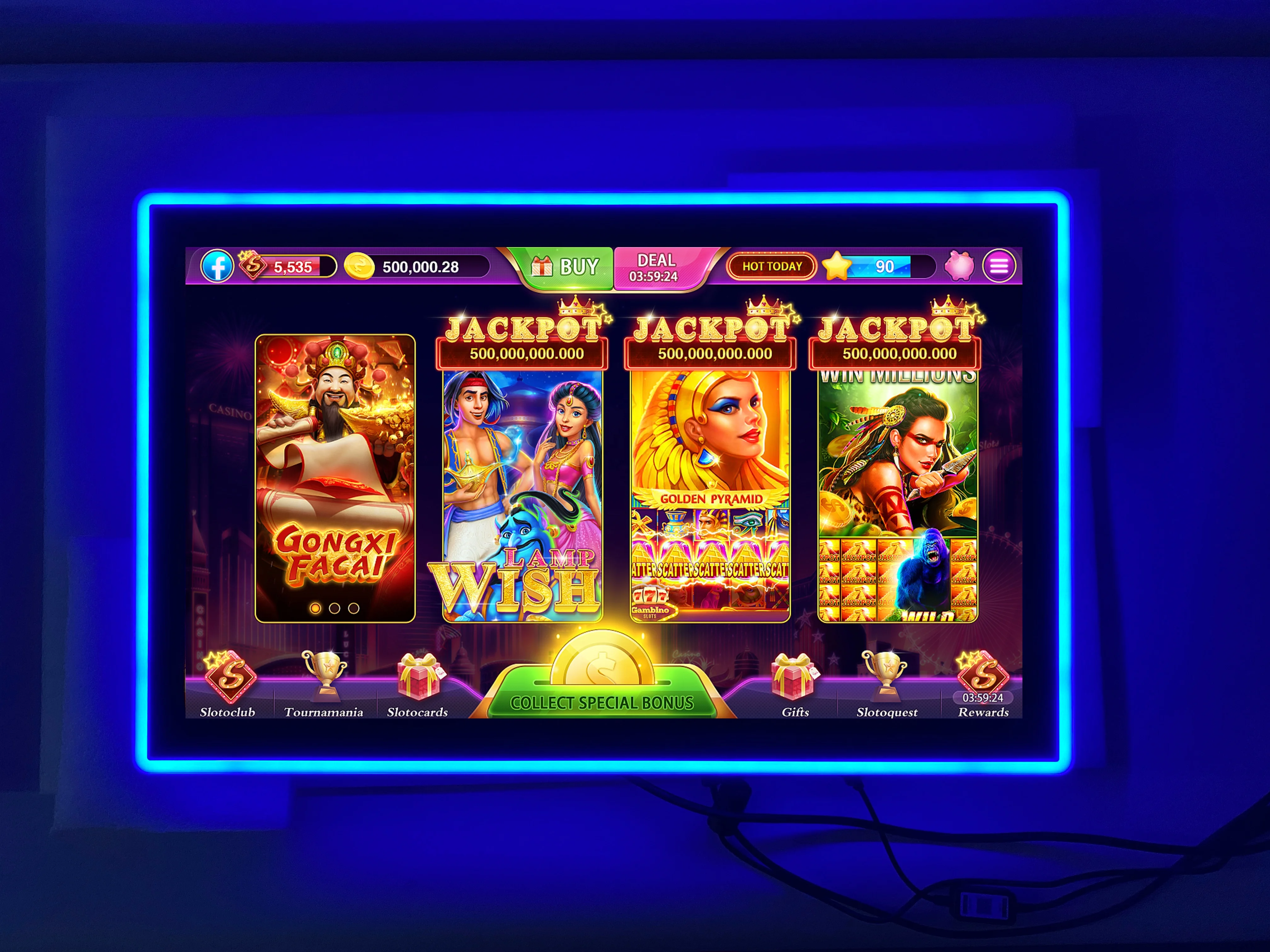 23,8 27 дюймов кромкой светодиодный защелка казино Емкостное касание емкостный сенсорный монитор с открытой рамкой