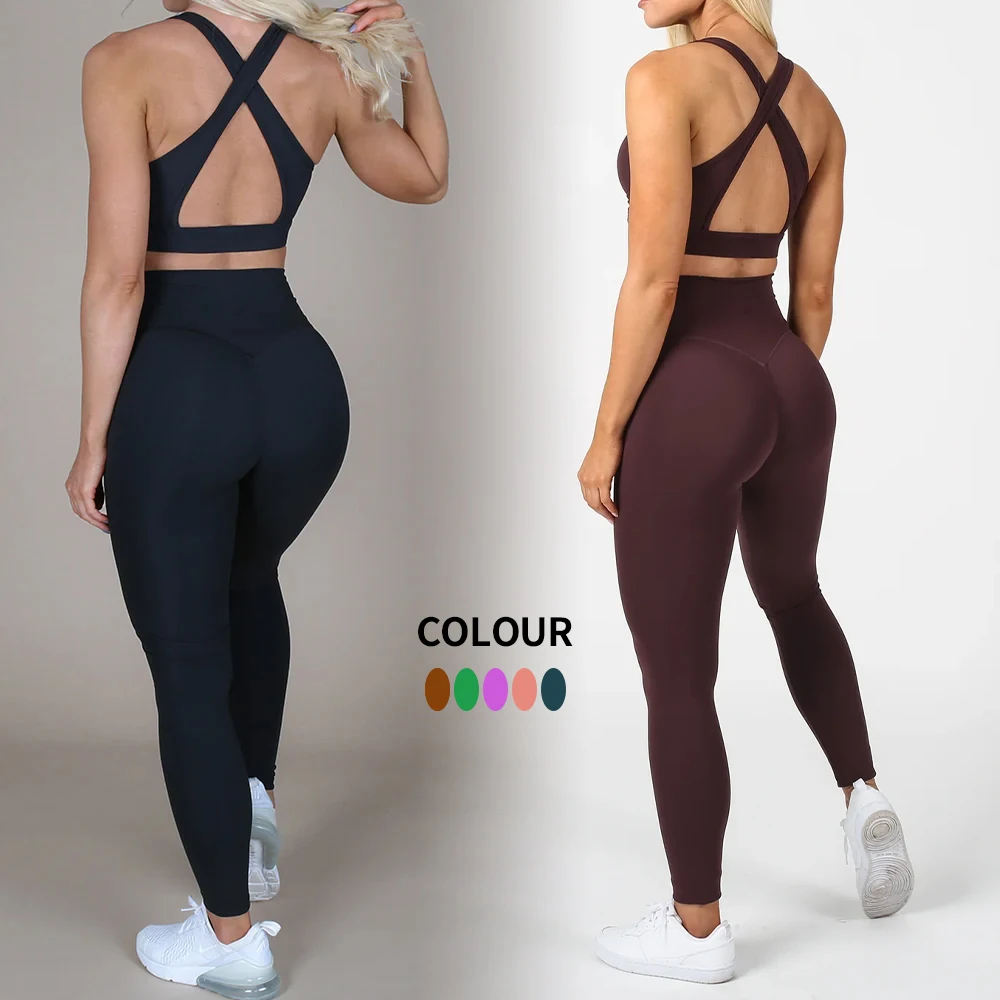 MIQI Custom Soft High Waisted Tight Yoga Leggings Workout Clothings Gym Fitness Leggings Womens Scrunch Butt Lift Yoga Pants