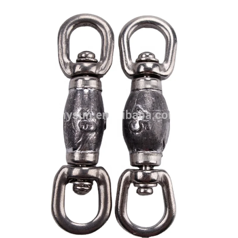 lead barrel swivel for longline fishing