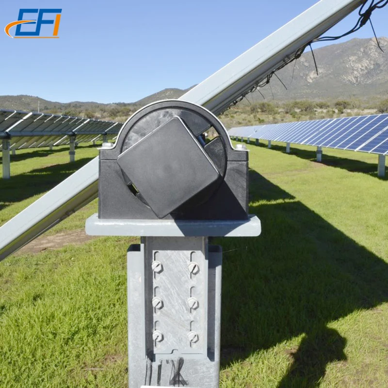 Solar Complete Mount Ground System Solar Tracking System Single Dual Axis Solar Sun Tracker